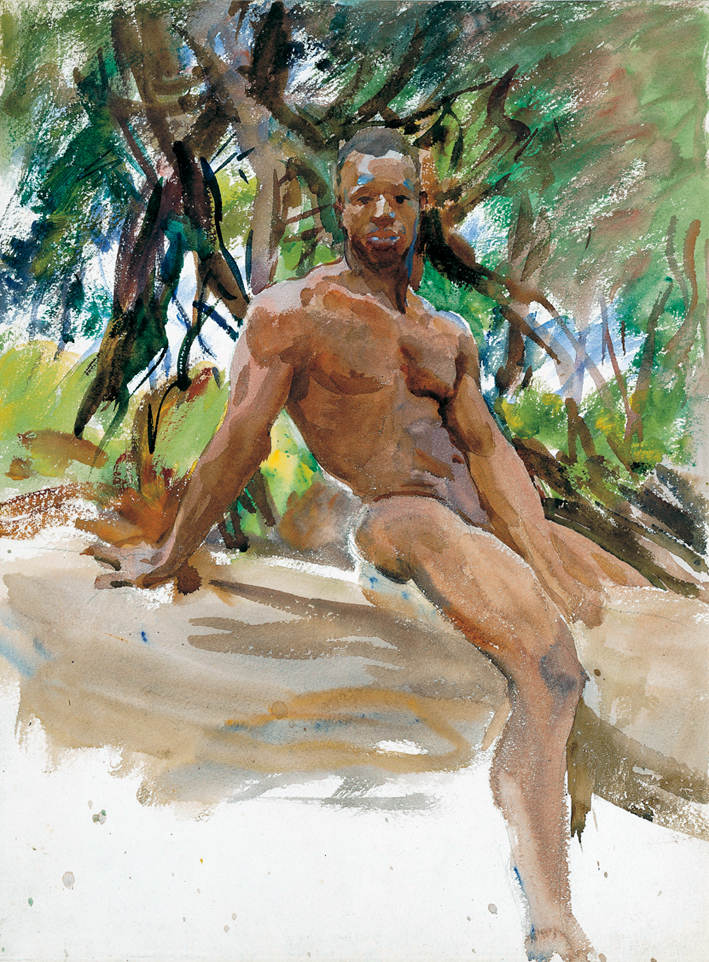  约翰·辛格·萨金特John Singer Sargent —— 水彩035
